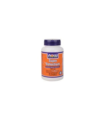 Now Foods Super Colostrum 500mg, Veg-Capsules, 90-Count