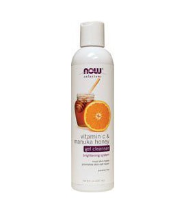 Solutions Vitamin C & Manuka Honey Gel Cleanser - 8 fl. oz. - Cream