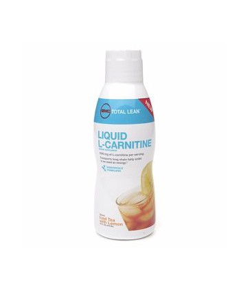 GNC Total Lean Liquid L-Carnitine, Iced Tea with Lemon 16 fl oz