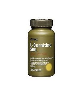 GNC L-carnitine 500mg 30 Caps