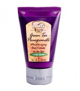 Now Foods Green Tea Moisturizer, Pomegranate, 2-Ounce