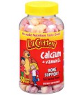 L'il Critters Calcium Gummy Bears with Vitamin D3, Fun Swirled Flavor, 150-Count