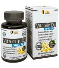 Vitamin D3 5000 IU Pills by Vita Optimum - Best Natural Organic Olive Oil (360 softgels) - Made in USA