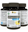 Vitamin D3 5000 IU Pills by Vita Optimum - Best Natural Organic Olive Oil (360 softgels) - Made in USA