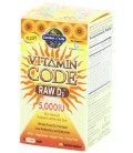 Garden of Life Vitamin Code RAW D3 5000, 60 Capsules