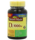 Nature Made Vitamin D3 1000 IU Value Size 300-Count Tablets