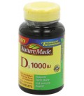 Nature Made Vitamin D3 1000 IU Value Size 300-Count Tablets