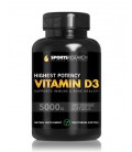 Vitamin D3 (5000iu) 360 mini-capsules Enhanced with Organic Coconut Oil for Better AbsorptionMade In USA