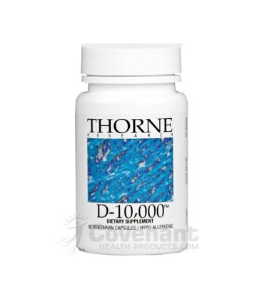 THORNE RESEARCH - Vitamin D-10,000 - 60ct [Health and Beauty]