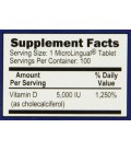 Superior Source Extra Strength Vitamin D 5,000 IU Tablet, 100 Count