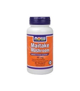 NOW Foods, MAITAKE MUSHROOMS 60mg 60 VCAPS