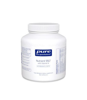 Pure Encapsulations Nutrient 950 with Vitamin K - 180 capsules