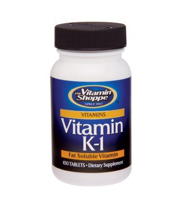 the Vitamin Shoppe - Vitamin K-1, 100 mcg, 100 tablets