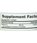 Nature's Bounty Vitamin E 400IU, 120 Softgels (Pack of 3)