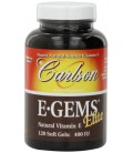 Carlson E-gems Elite 400 IU,120 Softgels