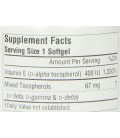 Source Naturals Vitamin E Natural Mixed Tocopherols, 400IU, 100 Softgels