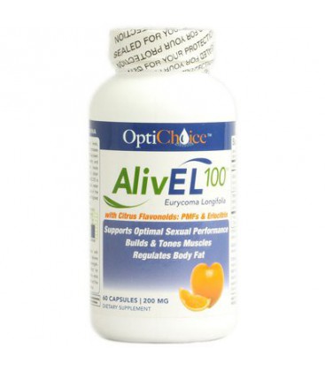 OptiChoice AlivEL 100 with Citrus Flavonoids PMFs and Eriocitrin -- 200 mg - 60 Capsules