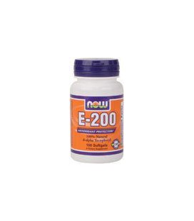 Now Foods E-200, Soft-gels, 100-Count