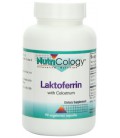 Nutricology Laktoferrin avec colostrum, 90 Vegetarian Capsules