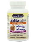 Symbiotics Candida Solde: GI Tract Detoxifier, avec colostrum plus et probiotiques, 120 capsules, (Pack de 2)