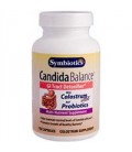 Symbiotics Candida balance avec colostrum Plus et probiotiques - 120 Capsules