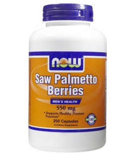 Now Saw Palmetto Berry 550mg 250 Caps ( Multi-Pack)