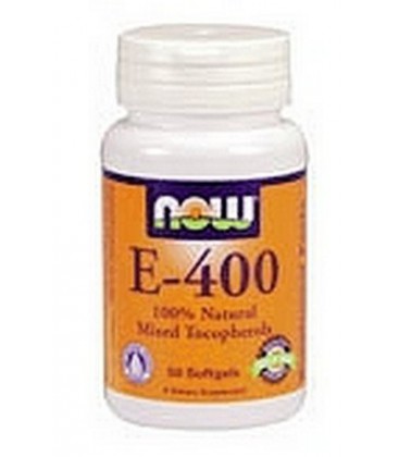 NOW Foods E-400 Mt, 100 Softgels (Pack of 2)