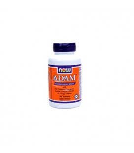 NOW Foods Adam Multivitamin Tablets, 60-Count Bottle (Pack of 2)