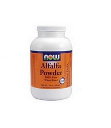 NOW Foods Alfalfa, 1 Pound (Pack of 2)