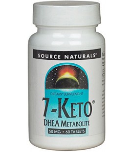 Source Naturals 7-Keto DHEA métabolites 50 mg Tabs