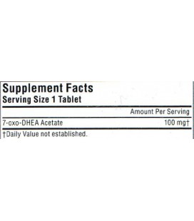 Source Naturals 7-Keto DHEA métabolites, 100 mg, 60 comprimés