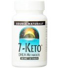 Source Naturals 7-Keto DHEA métabolites, 100 mg, 60 comprimés