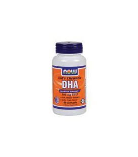 Now Foods DHA 100mg Chewable Soft-gels, 60-Count