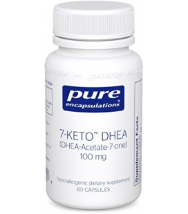 Pure Encapsulations - 7-Keto DHEA 100 mg. (Emballage Premium) de 60