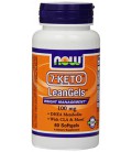 Now Foods 7-céto 100mg Leangels, 60-gélules