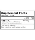 NutraBio 7-Keto DHEA 100mg - 60 Capsules végétales