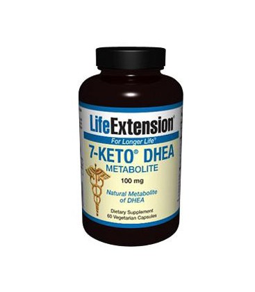 7-KetoÂ® DHEA métabolites, 100 mg, 60 capsules végétariennes