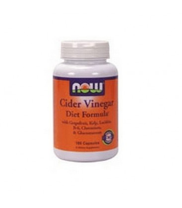 NOW Foods Cider Vinegar Diet, 180 Capsules (Pack of 2)