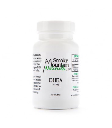 DHEA 25 MSG. (60 comprimés- 2 mois d'approvisionnement) les niveaux d'hormones de Boost, anti-vieillissement, à améliorer la so