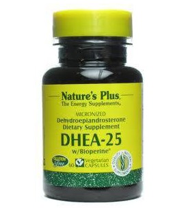 Nature Plus - Dhea-25, 25 mg, 60 capsules