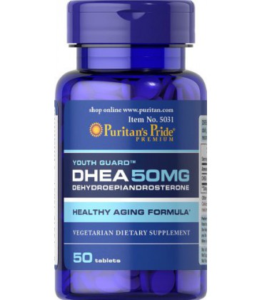 Fierté DHEA 50 mg-50 Comprimés de puritains