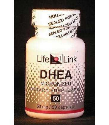 DHEA 50mg LifeLINK 50 Caps