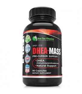 DHEA-messe DHEA 100mg 90 Capsules 1 Bouteille