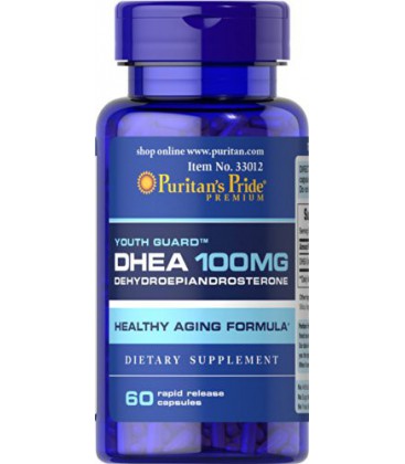 Fierté DHEA 100 mg-60 Capsules de puritains