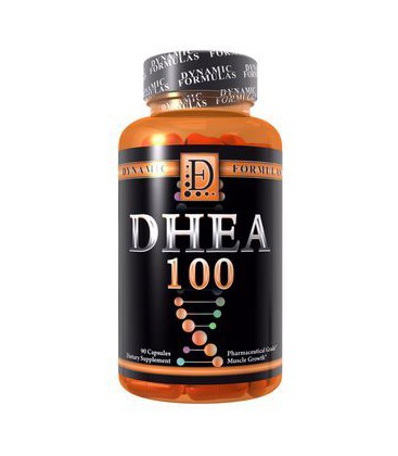 Dynamic Formules DHEA 100 de qualité pharmaceutique 100mg 90 capsules