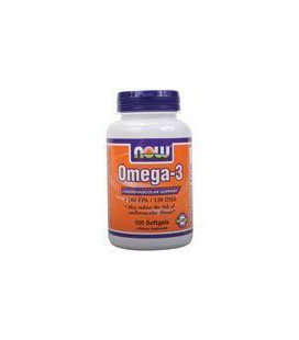 Now Omega-3 Cardiovasular Support 100 Gels