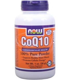 NOW Foods Coq10 Pure Powder, 1 ounce