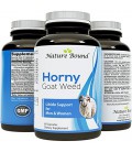 Pur Horny Goat Weed Extraire avec Maca - Forte Icariin Enhancement - Natural & Pills efficace pour les hommes et les femmes - T