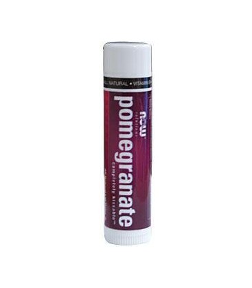 NOW Completely Kissable Lip Balm - Pomegranate (0.15 oz)